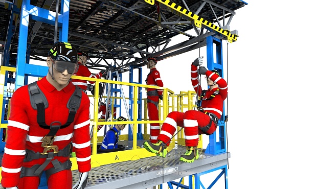 г.Новочебоксарск.На «Химпроме» открыт «Альпинист» – первый в Чувашии полигон обучения высотным работам г.Новочебоксарск.На «Химпроме» открыт «Альпинист» – первый в Чувашии полигон обучения высотным работам